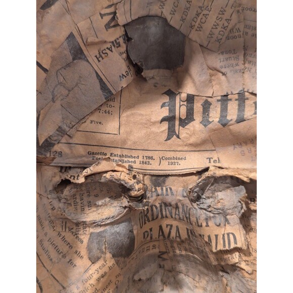 1920's/30's Paper Mache Folk Art Parade Theater Carnival Mask - Picture 6 of 10